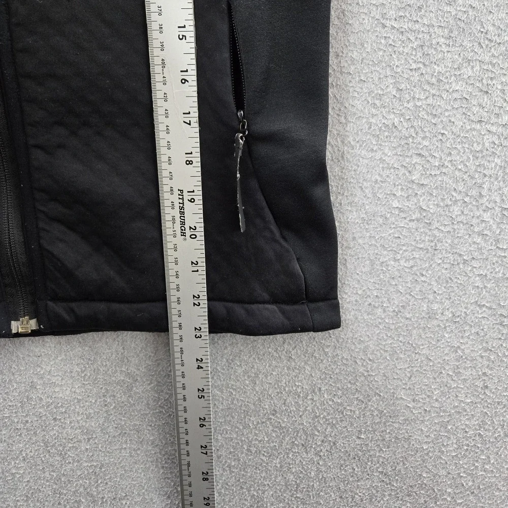 Nike‎ Women Jacket S Black Activewear Zipper Long Sleeve Logo